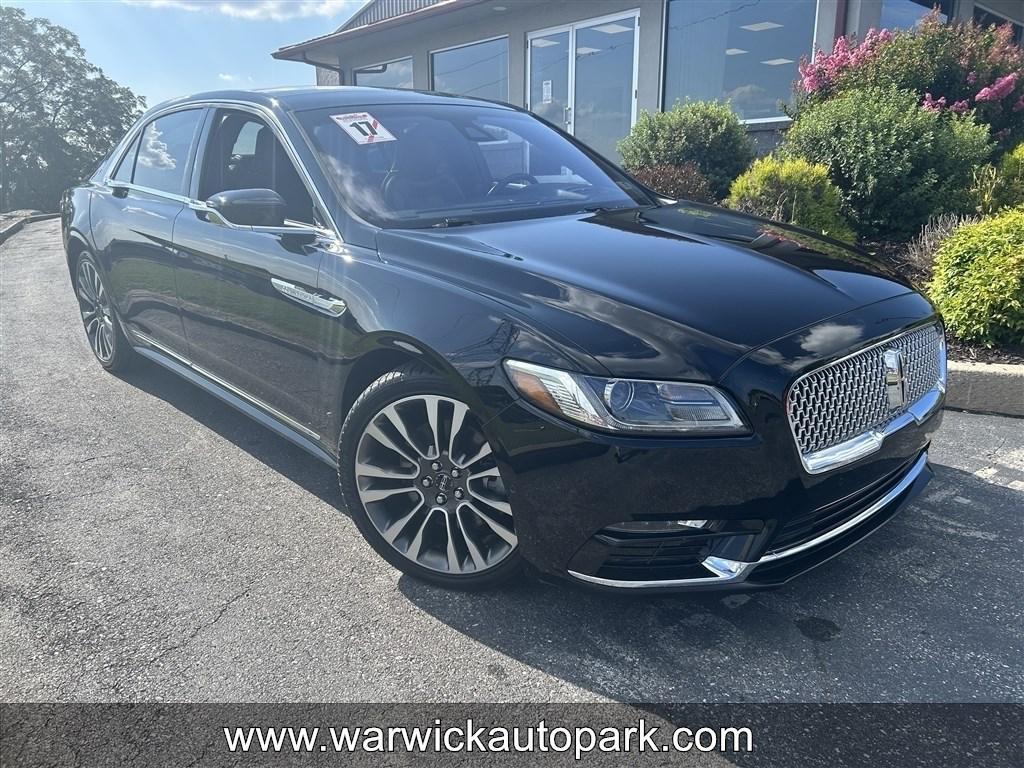 used 2017 Lincoln Continental car, priced at $22,995