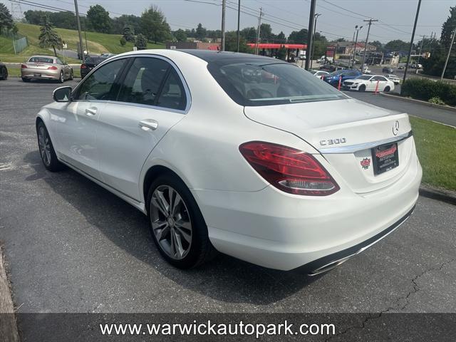 used 2015 Mercedes-Benz C-Class car, priced at $14,995