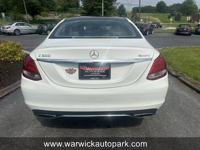 used 2015 Mercedes-Benz C-Class car, priced at $14,995