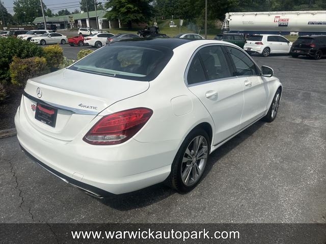 used 2015 Mercedes-Benz C-Class car, priced at $14,995