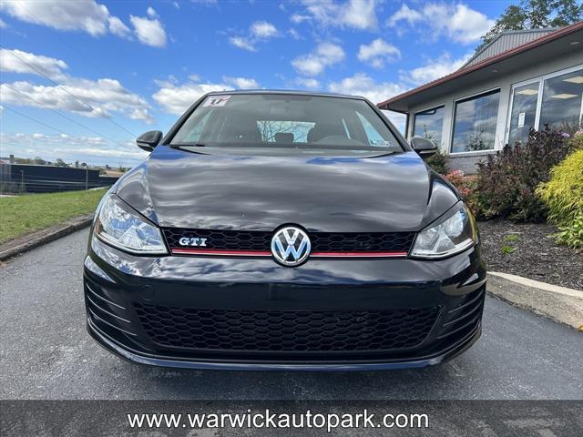 used 2017 Volkswagen Golf GTI car, priced at $16,995