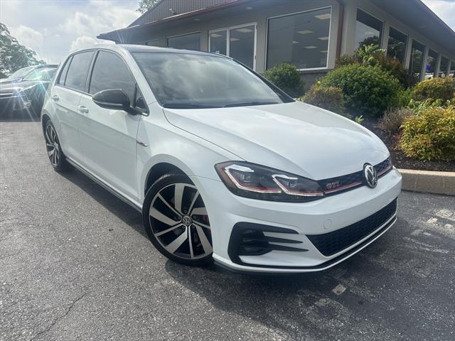 used 2021 Volkswagen Golf GTI car, priced at $25,995