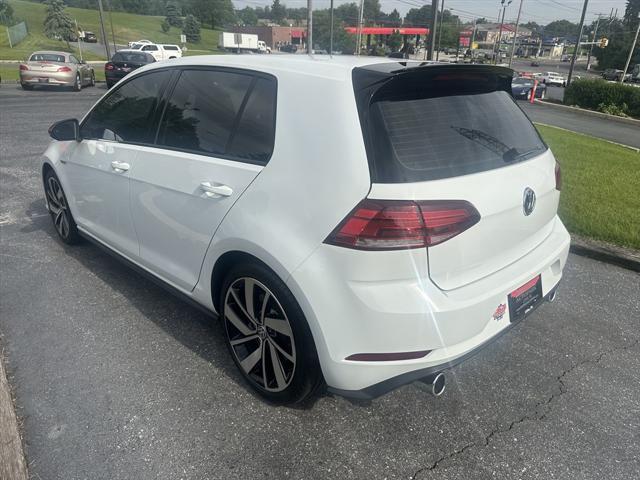 used 2021 Volkswagen Golf GTI car, priced at $25,995