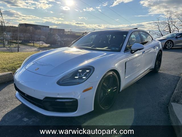 used 2022 Porsche Panamera e-Hybrid car, priced at $76,995