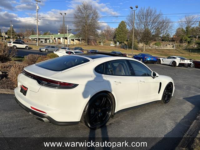 used 2022 Porsche Panamera e-Hybrid car, priced at $76,995