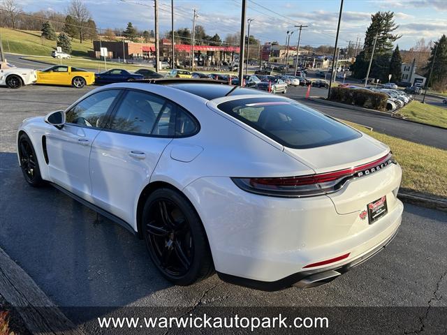 used 2022 Porsche Panamera e-Hybrid car, priced at $76,995