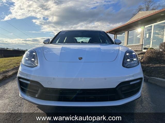 used 2022 Porsche Panamera e-Hybrid car, priced at $76,995