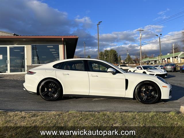 used 2022 Porsche Panamera e-Hybrid car, priced at $76,995