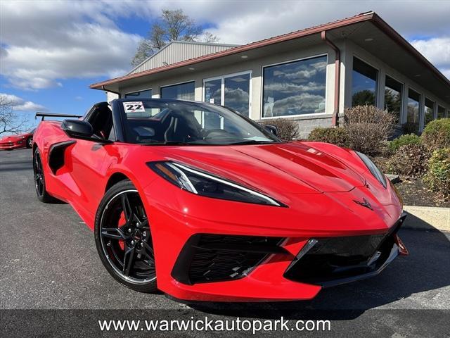 used 2022 Chevrolet Corvette car, priced at $75,995