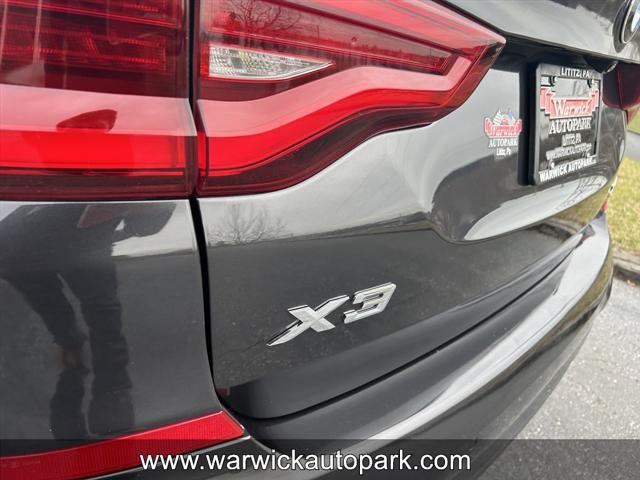 used 2019 BMW X3 car, priced at $26,995