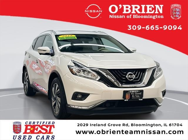 used 2018 Nissan Murano car, priced at $18,900