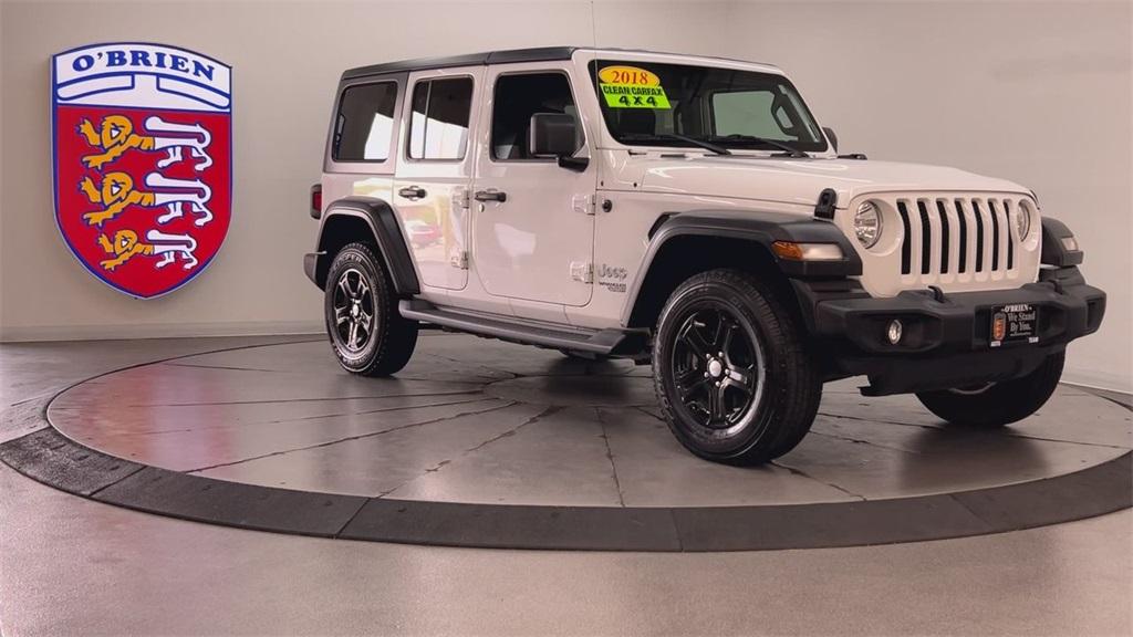 used 2018 Jeep Wrangler car, priced at $27,200