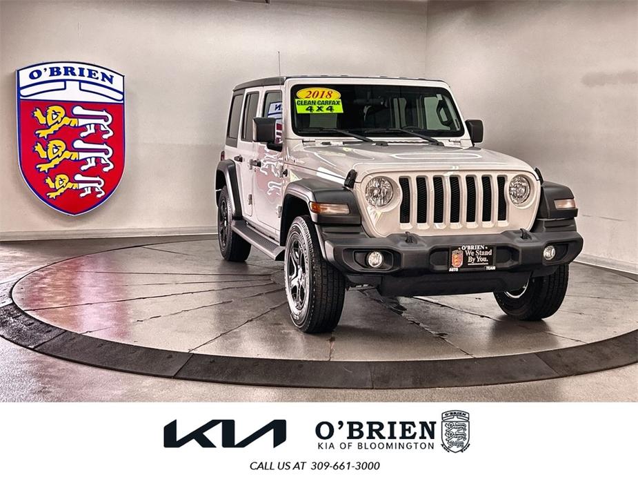 used 2018 Jeep Wrangler car, priced at $27,200