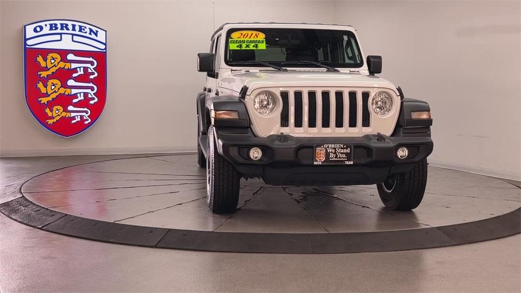 used 2018 Jeep Wrangler car, priced at $27,200