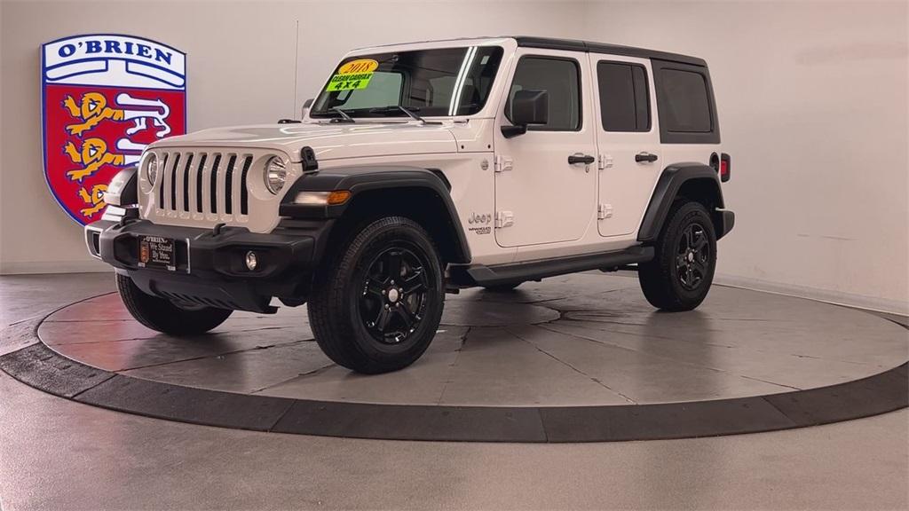 used 2018 Jeep Wrangler car, priced at $27,200