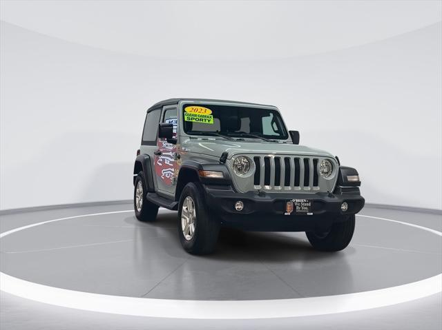 used 2023 Jeep Wrangler car, priced at $25,400