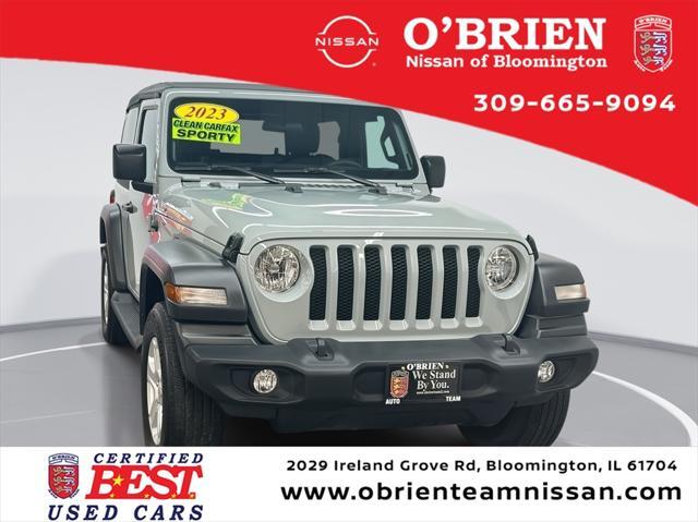 used 2023 Jeep Wrangler car, priced at $25,400