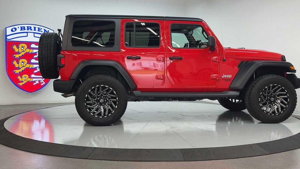 used 2019 Jeep Wrangler Unlimited car, priced at $23,900