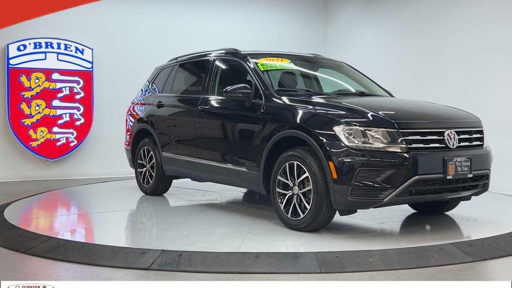 used 2021 Volkswagen Tiguan car, priced at $17,500