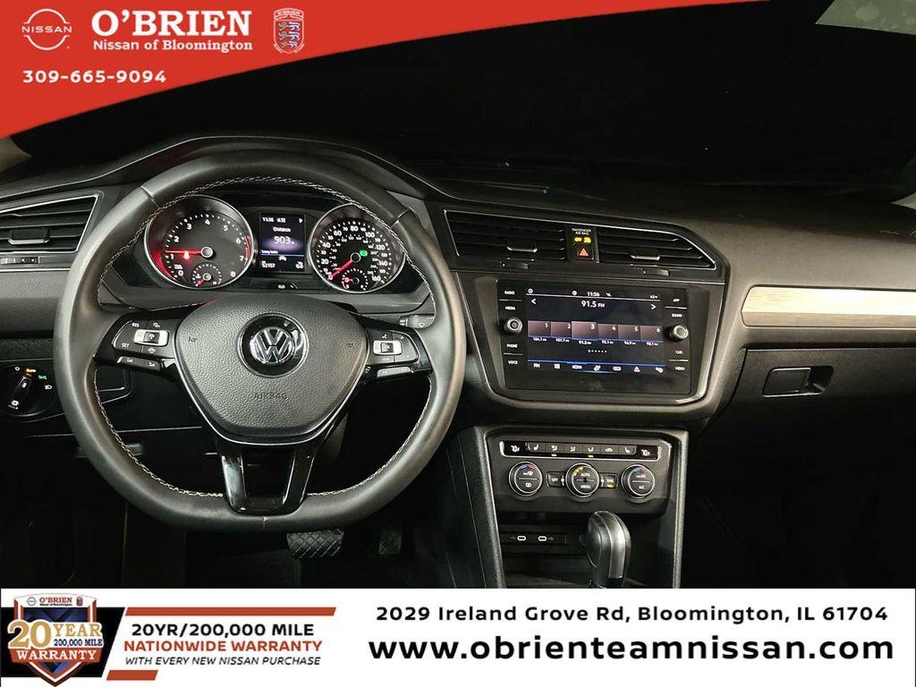 used 2021 Volkswagen Tiguan car, priced at $17,500