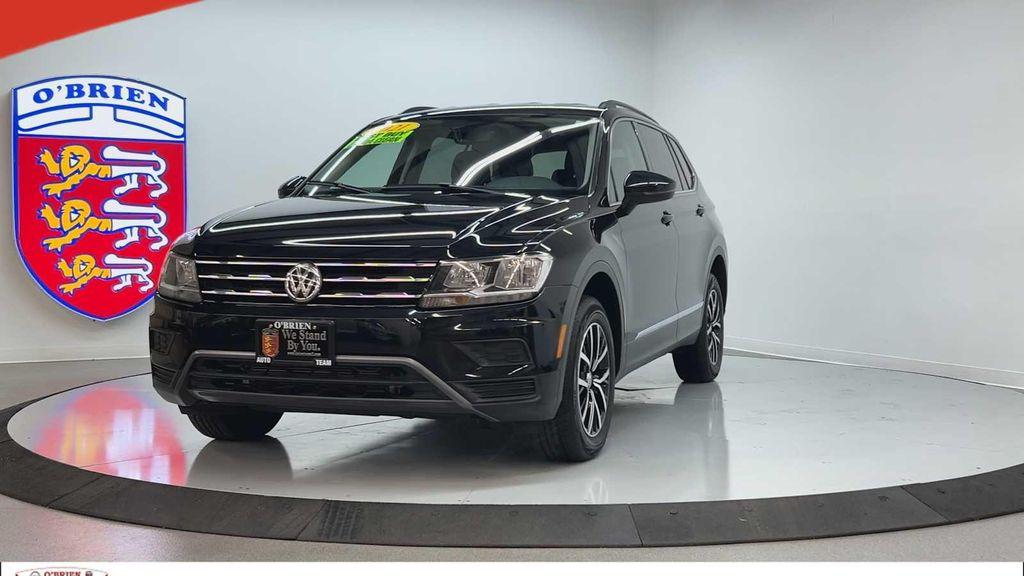 used 2021 Volkswagen Tiguan car, priced at $17,500