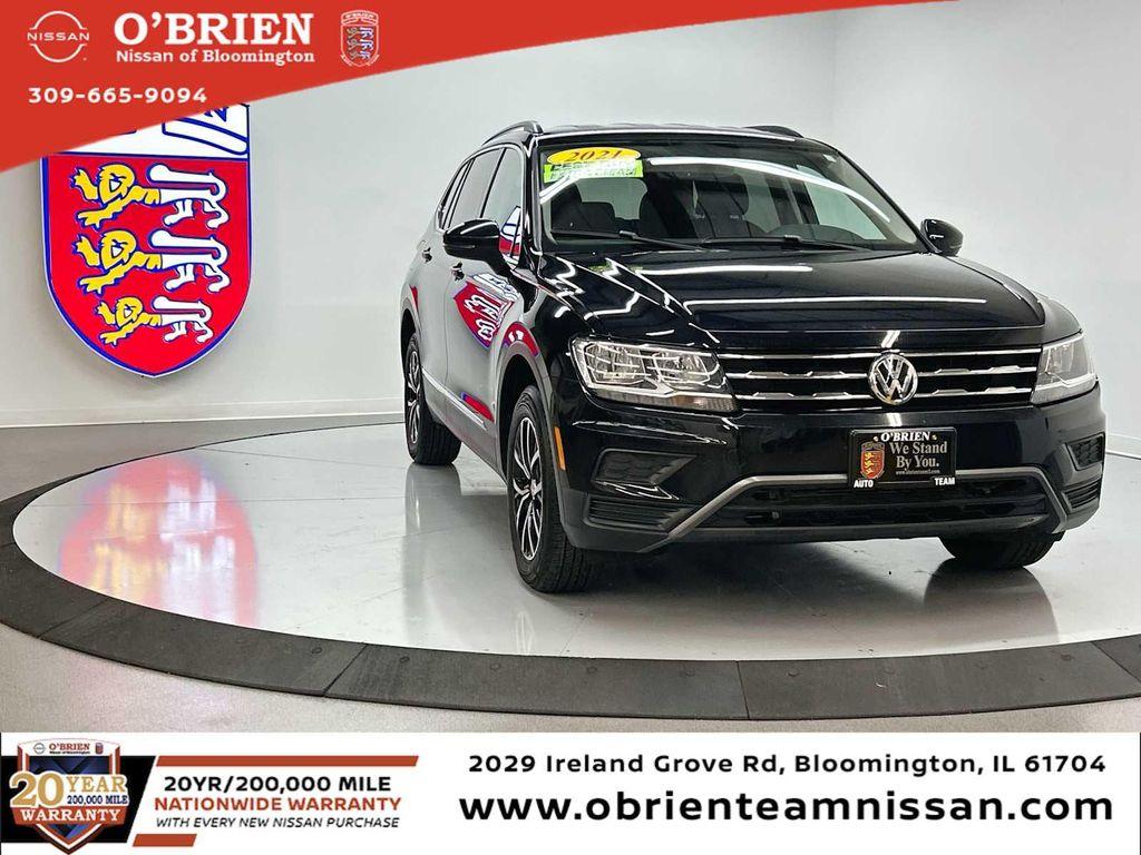 used 2021 Volkswagen Tiguan car, priced at $17,500