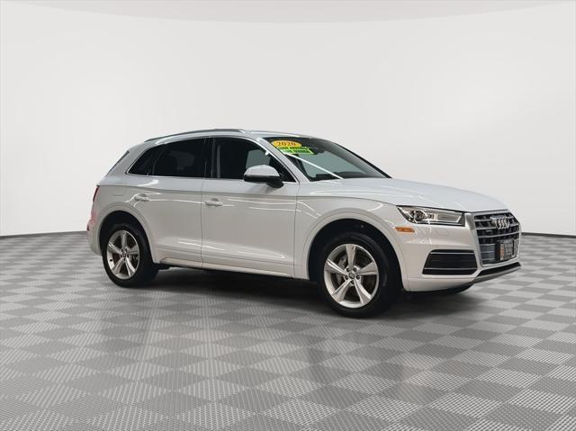 used 2020 Audi Q5 car, priced at $21,500