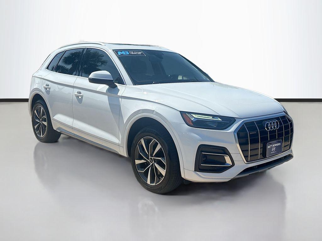 used 2021 Audi Q5 car, priced at $19,960