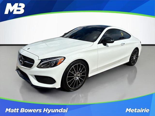 used 2018 Mercedes-Benz C-Class car, priced at $24,670