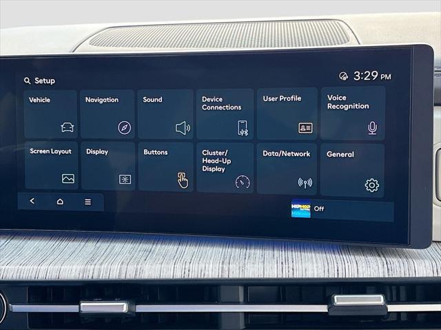 new 2025 Hyundai SANTA FE HEV car, priced at $49,105