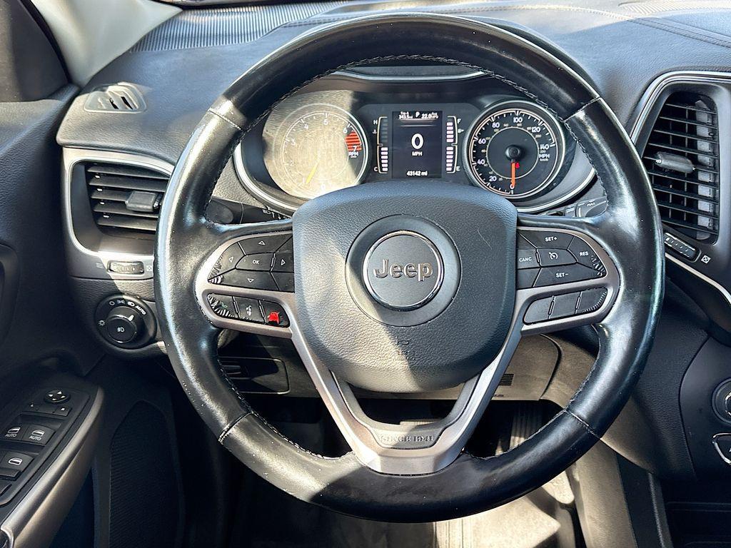 used 2021 Jeep Cherokee car, priced at $19,685