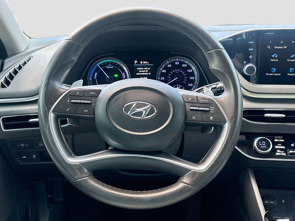 used 2023 Hyundai Sonata Hybrid car, priced at $12,999