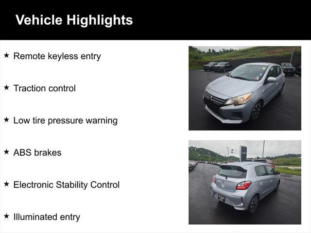 used 2022 Mitsubishi Mirage car, priced at $12,927