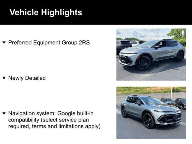 used 2024 Chevrolet Equinox EV car, priced at $30,985