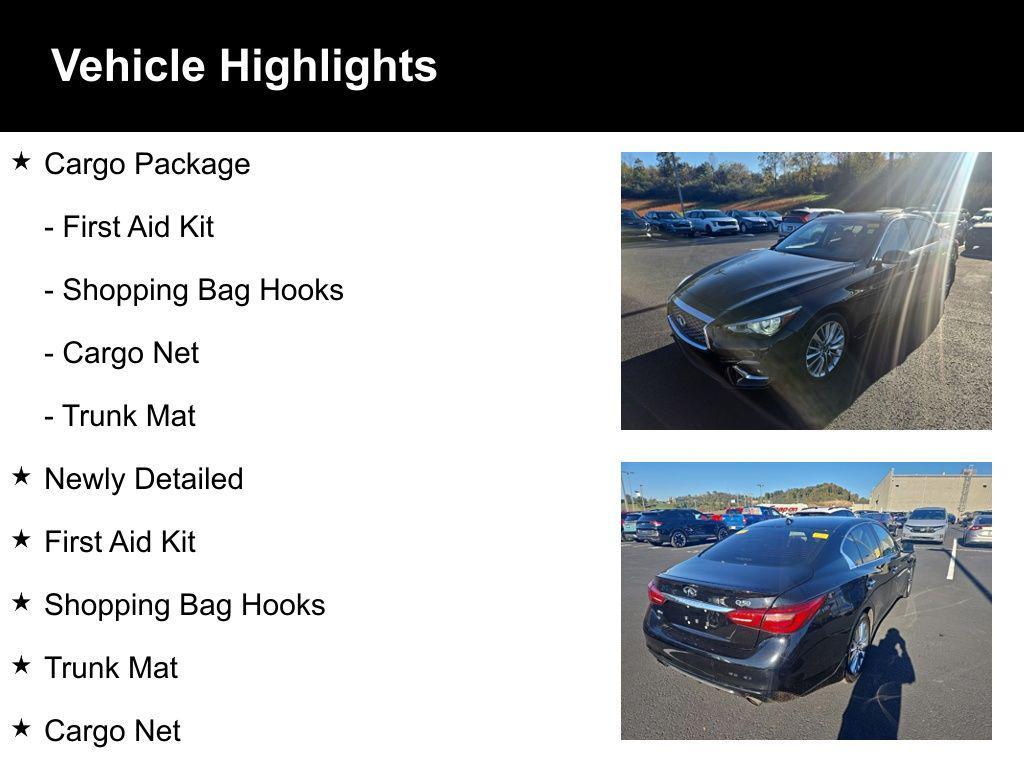 used 2021 INFINITI Q50 car, priced at $24,951