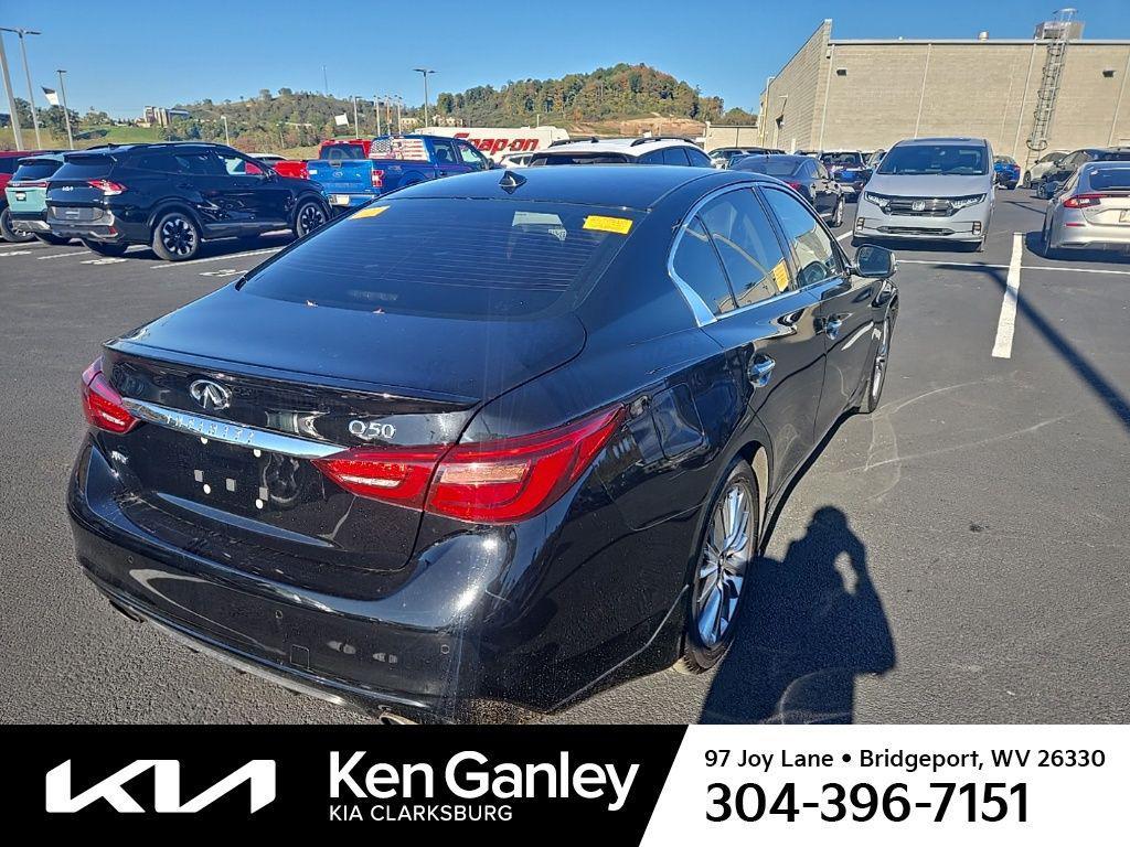 used 2021 INFINITI Q50 car, priced at $24,951