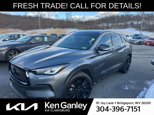 used 2022 INFINITI QX50 car, priced at $27,985