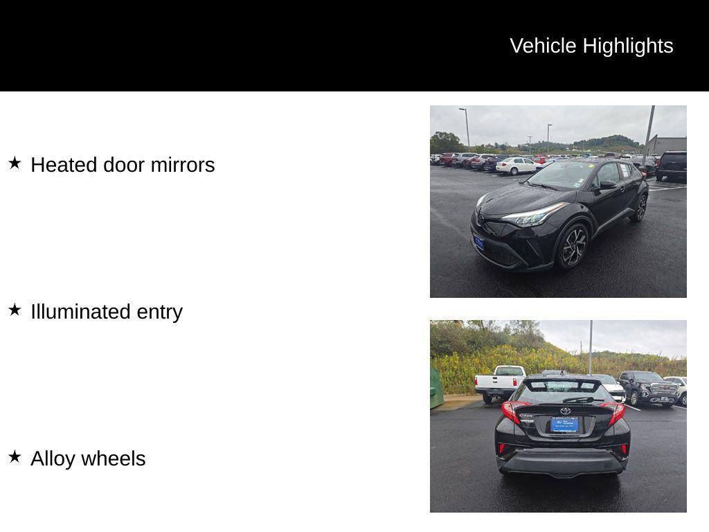 used 2021 Toyota C-HR car, priced at $19,720