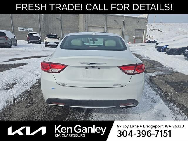 used 2015 Chrysler 200 car, priced at $11,985