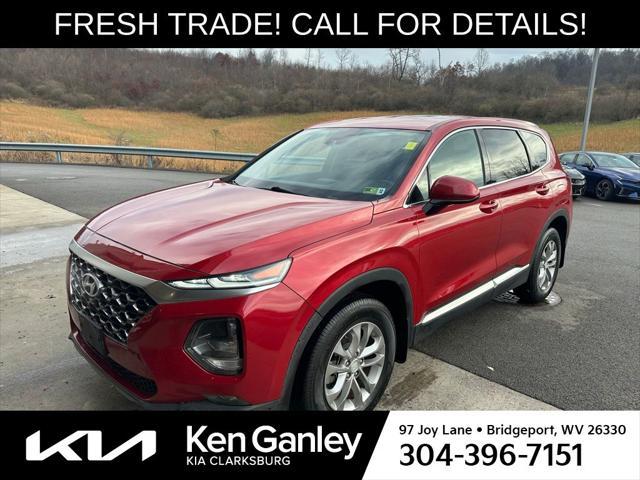 used 2019 Hyundai Santa Fe car, priced at $17,998