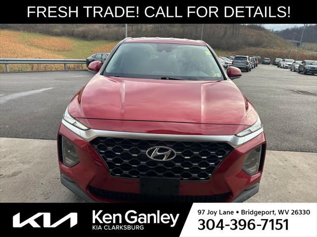 used 2019 Hyundai Santa Fe car, priced at $17,998