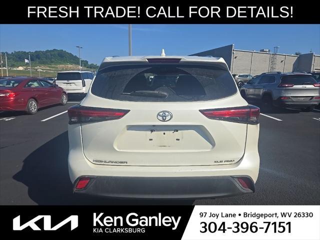 used 2021 Toyota Highlander car, priced at $33,618