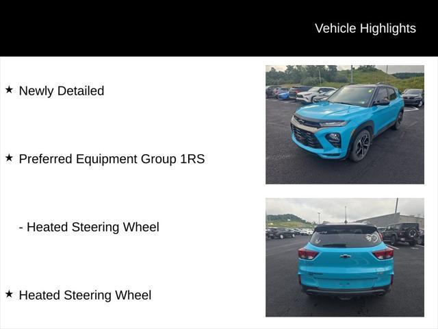 used 2022 Chevrolet TrailBlazer car, priced at $20,965