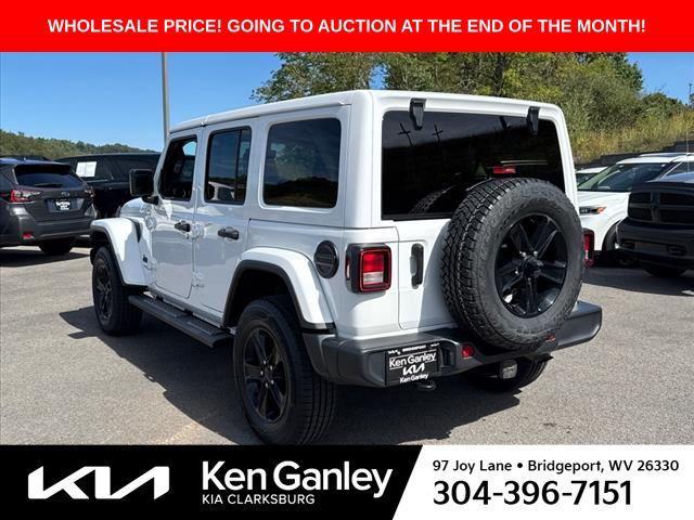 used 2021 Jeep Wrangler Unlimited car, priced at $33,592