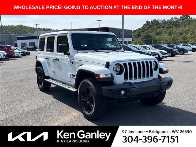 used 2021 Jeep Wrangler Unlimited car, priced at $33,592