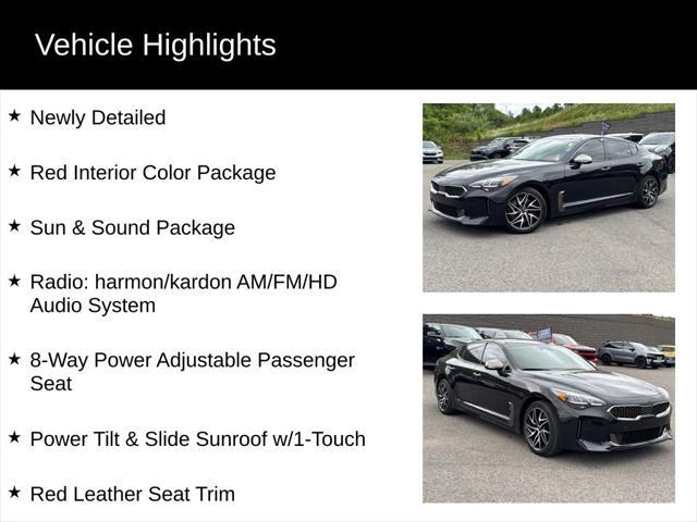 used 2022 Kia Stinger car, priced at $31,969