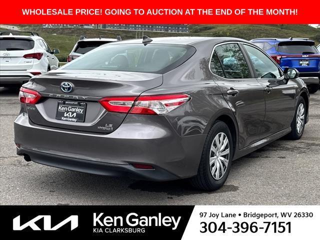 used 2019 Toyota Camry Hybrid car, priced at $18,487