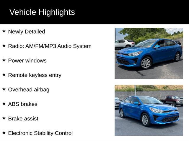 used 2021 Kia Rio car, priced at $12,981
