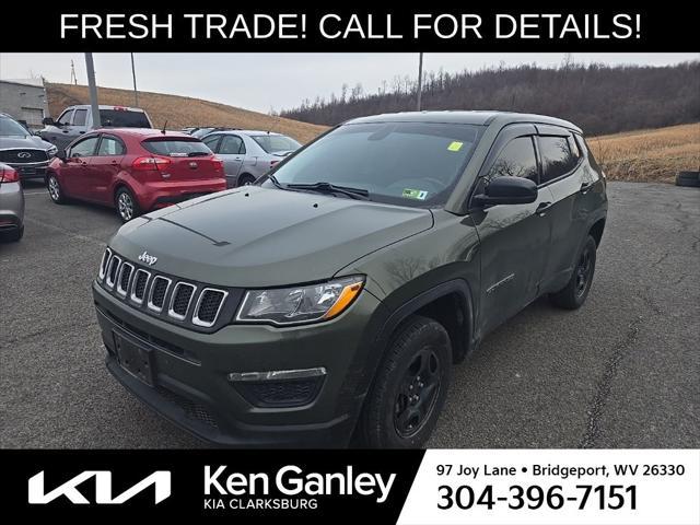 used 2021 Jeep Compass car, priced at $16,949