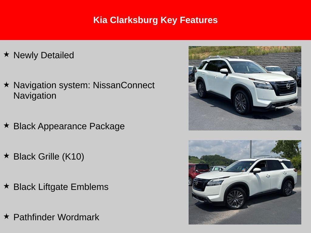 used 2023 Nissan Pathfinder car, priced at $32,559